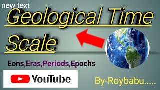 Geological time scale  Geographical ages of the Earth [upl. by Mahan]