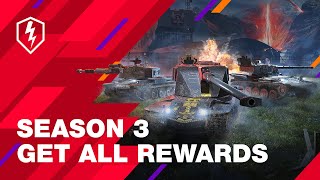 WoT Blitz Season 3 Join the Resistance and Get 3 Tanks [upl. by Oralee]