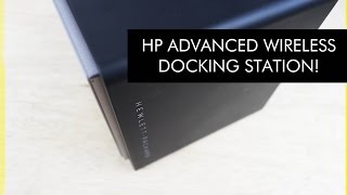 How to set up HP Advanced Wireless Docking Station WiGig  Laptop Wireless Charging [upl. by Siana]