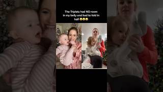 The triplets Had minivlog funny twinmommy rain twinmama toys twinmommylife pregnantwoman [upl. by Wsan]