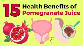 15 Health Benefits Of Pomegranate Juice  VisitJoy [upl. by Asile]