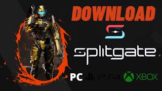 How To Download Splitgate on PC XBOX amp PS4 [upl. by Suoilenroc950]