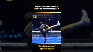 Tapia y Coello se llevan el duelo de bombarderos vs Augsburger y Chozas💣💥 padeldeoroyt [upl. by Nalod]