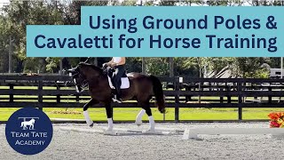 Using Ground Poles amp Cavaletti for Horse Training [upl. by Llert]