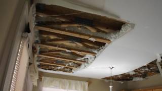 Water Damage from Upstairs Bathroom Supply Line in Tempe AZ  Dry Guys Restoration  4803362979 [upl. by Hanan]