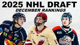 2025 NHL Draft Rankings  Top 20 December [upl. by Margret]