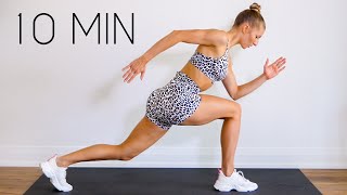 10 MIN CARDIO WORKOUT AT HOME Intense Full Body Fat Burn [upl. by Nordgren]