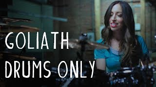 DRUMS ONLY KARNIVOOL  GOLIATH  DRUM COVER BY MEYTAL COHEN [upl. by Bev]