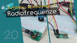 Tutorial Arduino ITA 20 radiofrequenze comunicazione senza fili [upl. by Kcirnek]