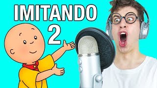 IMITANDO VOCES DE DIBUJOS ANIMADOS FAMOSOS 2 [upl. by Eillor]