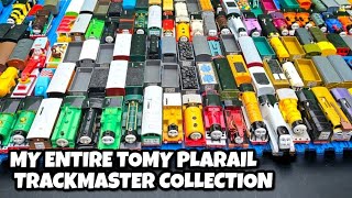 My ENTIRE Tomy Plarail amp Trackmaster Thomas COLLECTION 120 Trains amp 400 Rolling Stock [upl. by Naves202]