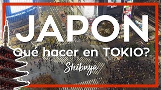 TOKIO JAPON 🍣😲 5 imperdibles que hacer en Tokio  viajar a Japon [upl. by Kcirredal]