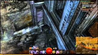 Guild Wars 2  The Breached Wall Vista Point Wall Breach Blitz Skill Point Diessa Plateau PC [upl. by Messab]