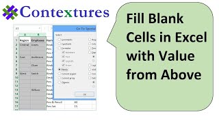 Fill Blank Cells in Excel With Value from Above [upl. by Biondo230]