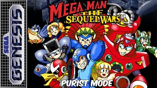 Longplay GEN  Mega Man The Sequel Wars  Episode Red Purist Mode Homebrew 4K 60FPS [upl. by Octavius]