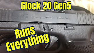 Glock 20 Gen5 Review [upl. by Reggi854]