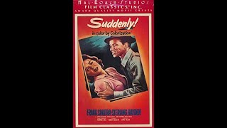 Opening of Suddenly in Colorized Frank Sinatra 1986 VHS [upl. by Kym]