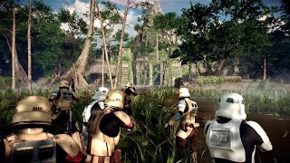 Star Wars Battlefront 2 Galactic Assault Gameplay No Commentary [upl. by Idnir]