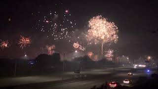 New Year’s Fireworks in Waipahu HI Oahu [upl. by Pilif]