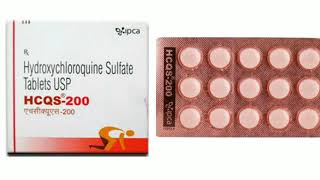 Hydroxychloroquine Sulfate tablets  HCQS200 Tablets use sides effects doses [upl. by Olenta]