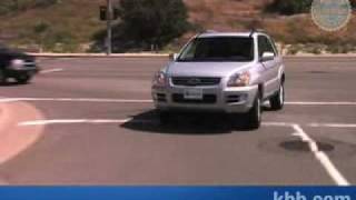 2008 Kia Sportage Review  Kelley Blue Book [upl. by Eilsew]