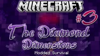 quotBURNED ALIVEquot  Diamond Dimensions Modded Survival 3  Minecraft [upl. by Aihseyk370]