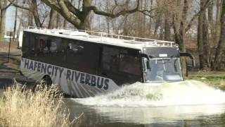 Erste Fahrt mit dem Hafencity Riverbus [upl. by Monie259]