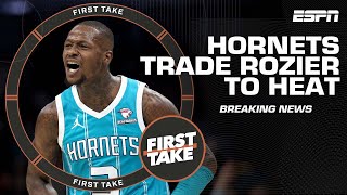 🚨 Hornets trade Terry Rozier to the Heat 🚨 Stephen A LOVES this move  First Take [upl. by Nacim]