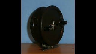 Allcock Aerialite Swimming Reel 3¾quot  England  Bakelite Centrepin Coarse Fishing Reel [upl. by Holmann]