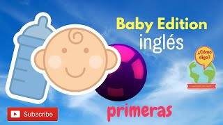 Inglés para bebés  Primeras Palabras [upl. by Ynnavoj297]