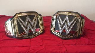 WWE Heavyweight Championship Replica vs Commemorative [upl. by Ingmar]