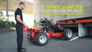 PALFINGER Service  Truck Mounted Forklift BM Operator Video English deutsche Untertitel [upl. by Cavit994]