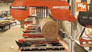 Aserradero Industrial WM4500 en Acción  WoodMizer Chile [upl. by Alemaj]