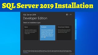 05 Install SQL Server 2019 [upl. by Ateuqirne674]