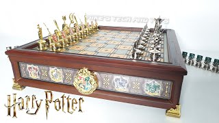 HARRY POTTER QUIDDITCH CHESS SET Silver amp Gold Plated  Noble Collection UNBOXING [upl. by Enrichetta]