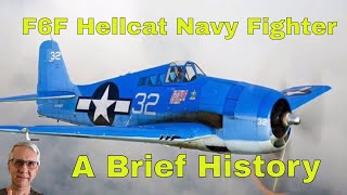 F6F Hellcat Navy Fighter  A Brief History [upl. by Nosnibor]