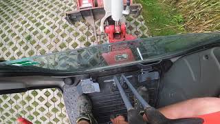 Anwendervideo Bagger Takeuchi TB216 mit Kabine [upl. by Hillegass150]