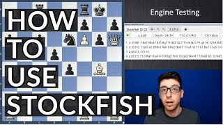 How to Work With Stockfish  Kostyas Blueprint [upl. by Euginimod]