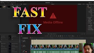 Fix Media Offline issue in Davinci Resolve 19 18 17 or 16 NOT BY RELINKING [upl. by Lieno393]