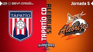 Resumen  Tapatío CD 3  0 Alebrijes de Oaxaca  Liga BBVA Expansión MX [upl. by Ellingston614]