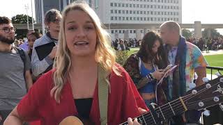 “American Idol” Detroit auditions  Cali Ehrenberger [upl. by Oconnor]