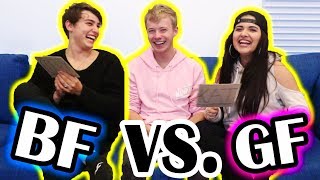 GIRLFRIEND vs BESTFRIEND CHALLENGE pt 2  Sam Golbach [upl. by Lilith]