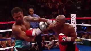 Floyd Mayweather vs Shane Mosley Best Highlights HD [upl. by Ydnagrub]