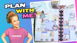 PLAN with ME TEA TIME Spring stickers from Rongrong Happy Planner [upl. by Anyotal]