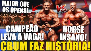 CBUM SOBE ABSURDO FAZ HISTÓRIA E CAMPEÃO DA OPEN NO PRAGA PRO GARANTIRÁ A VAGA PARA O OLYMPIA 2025 [upl. by Tito]