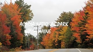 ACADIA NATIONAL PARK MAINE USA HD [upl. by Marala611]