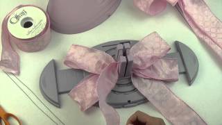 Bow Genius  8 Loop Decor Bow  DIY Bow Maker [upl. by Nedarb340]