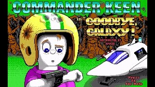 Longplay Commander Keen 4  Secret of the Oracle 1991 MSDOS [upl. by Bopp34]