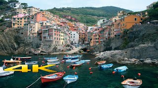 Cinque Terre Italy 4K 🇮🇹 Train amp Boat [upl. by Nevsa]