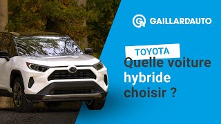 QUELLE VOITURE HYBRIDE TOYOTA CHOISIR  ⚡️ [upl. by Adli]